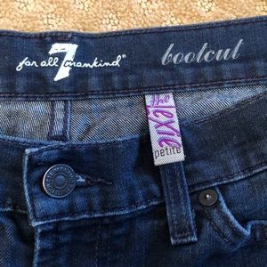 7 For All Mankind Jeans - 7 For all mankind boot cut petite denim Jean 7 For All Mankind Jeans - 7 For all mankind boot cut petite denim Jean